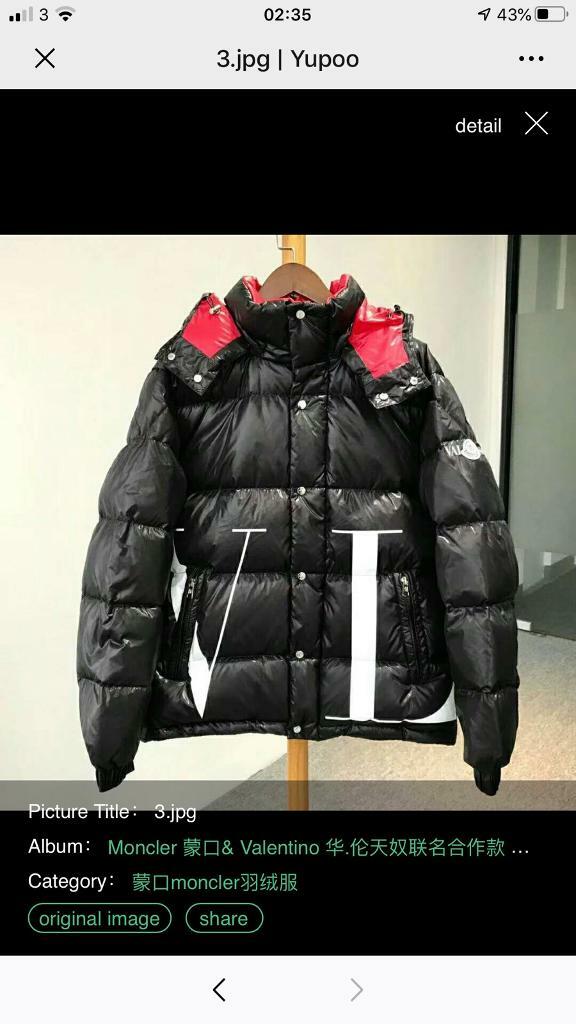 valentino moncler gilet